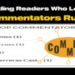 Top Commentators Widget - Your Chance To Get Your Name Up In Lights On This Blog