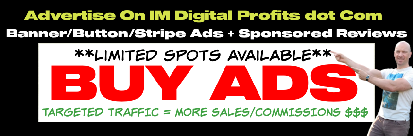 Buy Advertising On IM Digital Profits